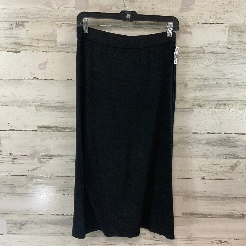 Skirt Midi By Eileen Fisher In Black, Size: S