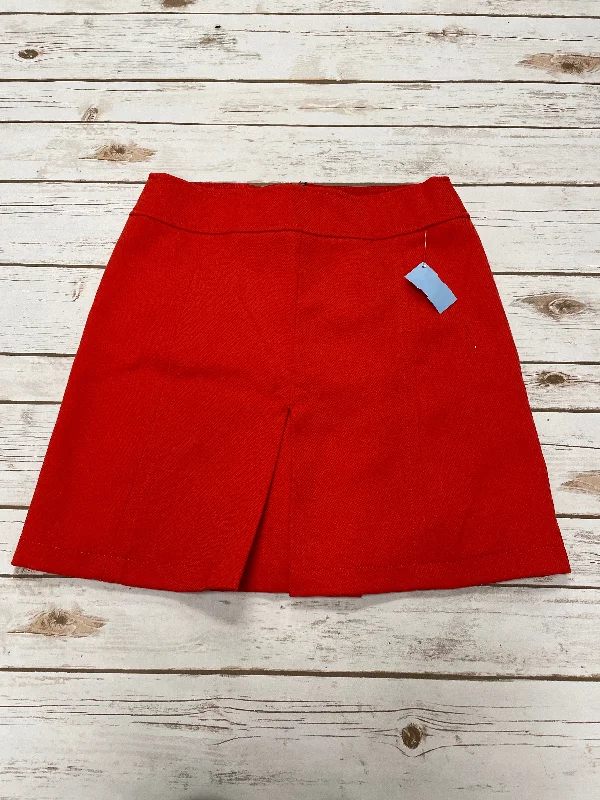 Skirt Mini & Short By Loft In Red, Size: 6