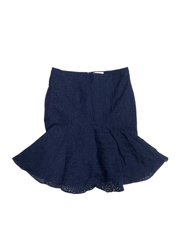 Skirt Midi By Rachel Parcell In Navy, Size: L