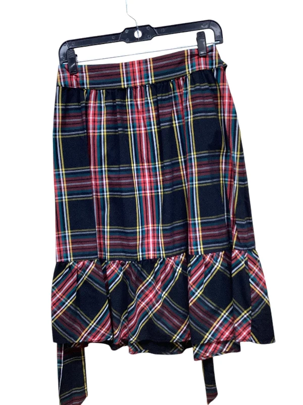 Skirt Maxi By J. Crew In Plaid Pattern, Size: Xs