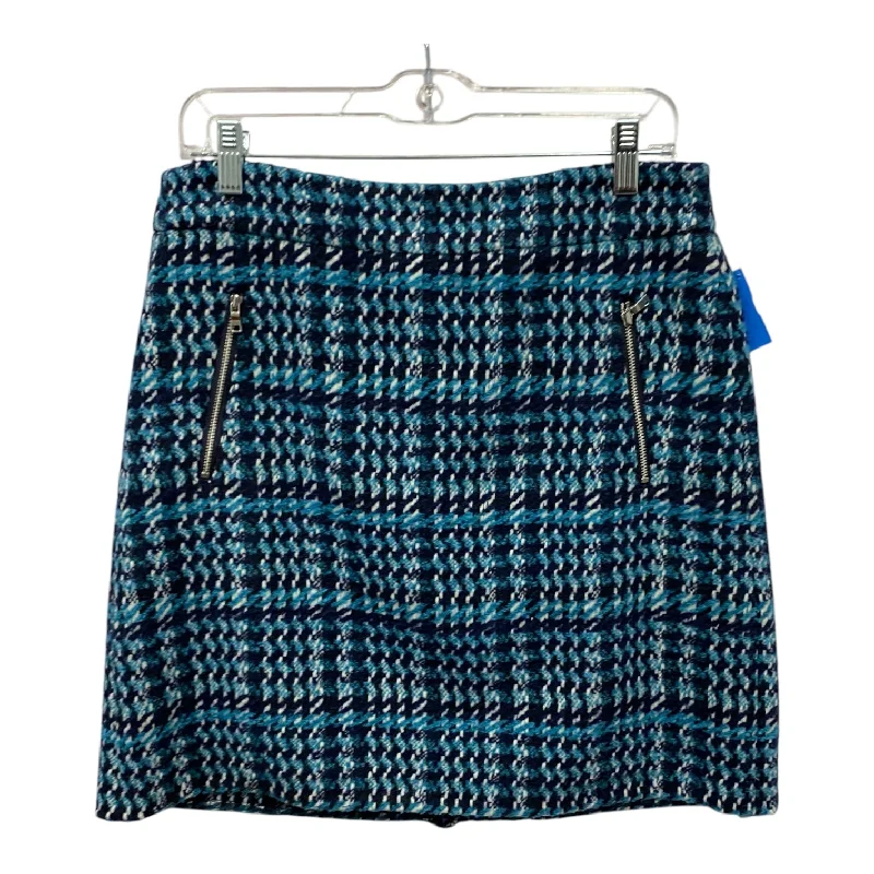 Skirt Mini & Short By Loft In Blue, Size:8