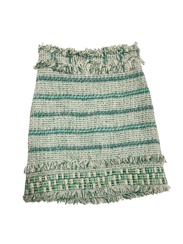 Skirt Mini & Short By Tory Burch In Tweed, Size: Xs