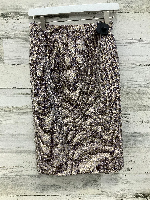 Skirt Midi By J. Crew In Purple, Size: 0