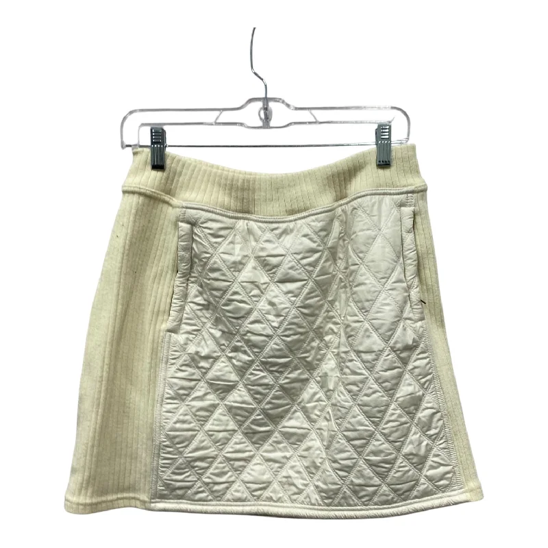 Skirt Mini & Short By Prana In Cream, Size:L