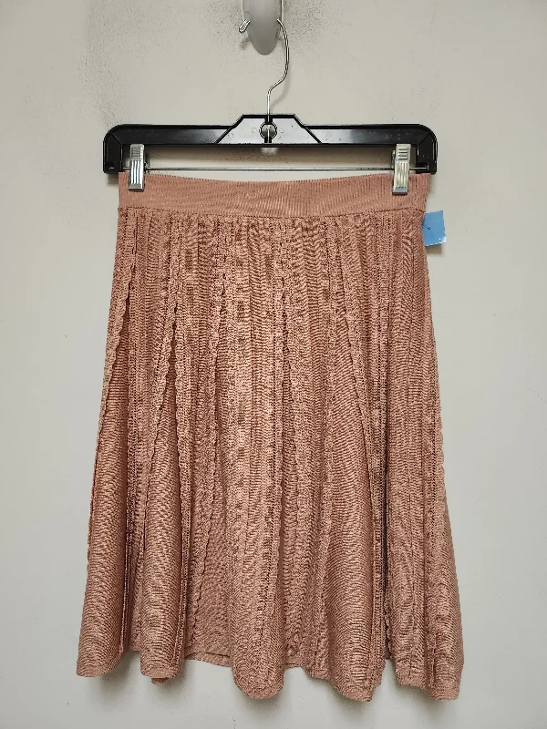 Skirt Midi By Express In Pink, Size: 4