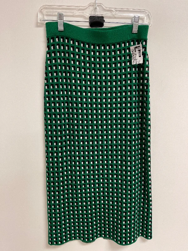 Skirt Maxi By Banana Republic In Green, Size: Xs