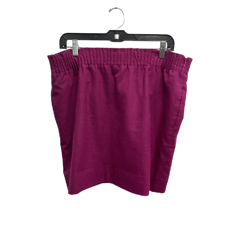 Skirt Mini & Short By J. Crew In Purple, Size: 14