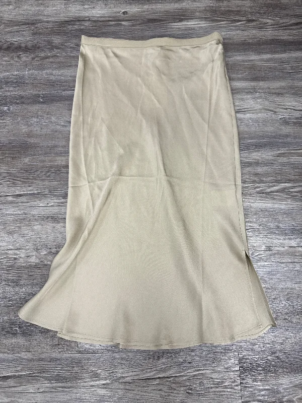 Skirt Midi By Anine Bing In Beige, Size: M