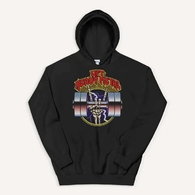 Lift Heavy Metal Pullover Hoodie