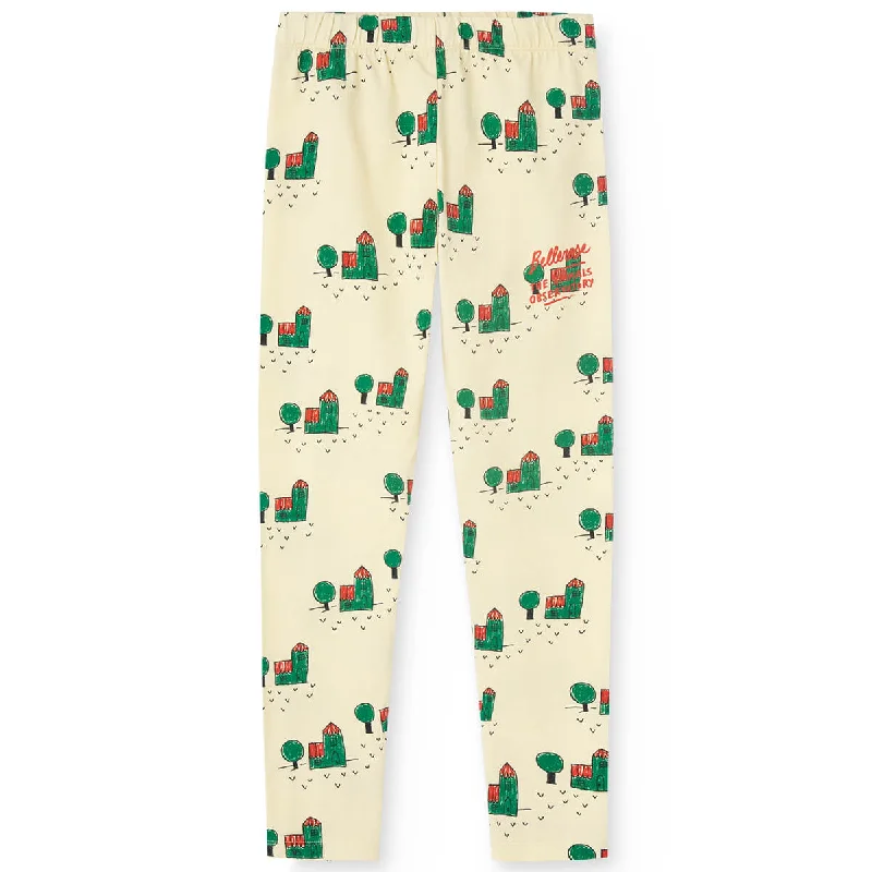 Vison Kids Leggings in Soft Yellow by The Animals Observatory x Bellerose