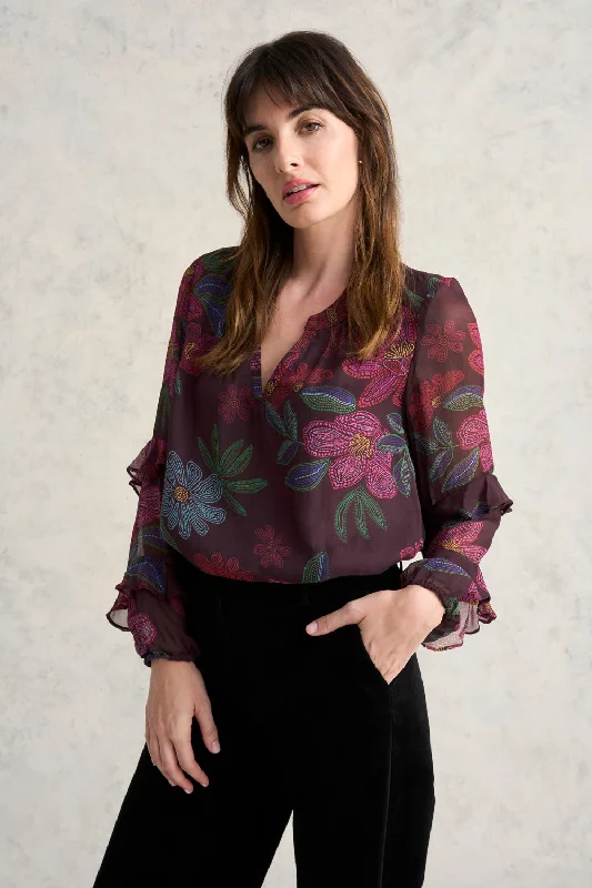 Georgette Printed Blouse