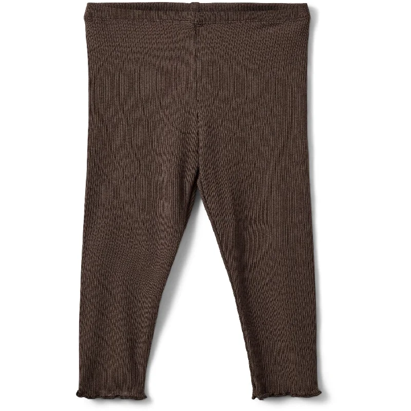 Sofie Schnoor Chocolate Brown Leggings