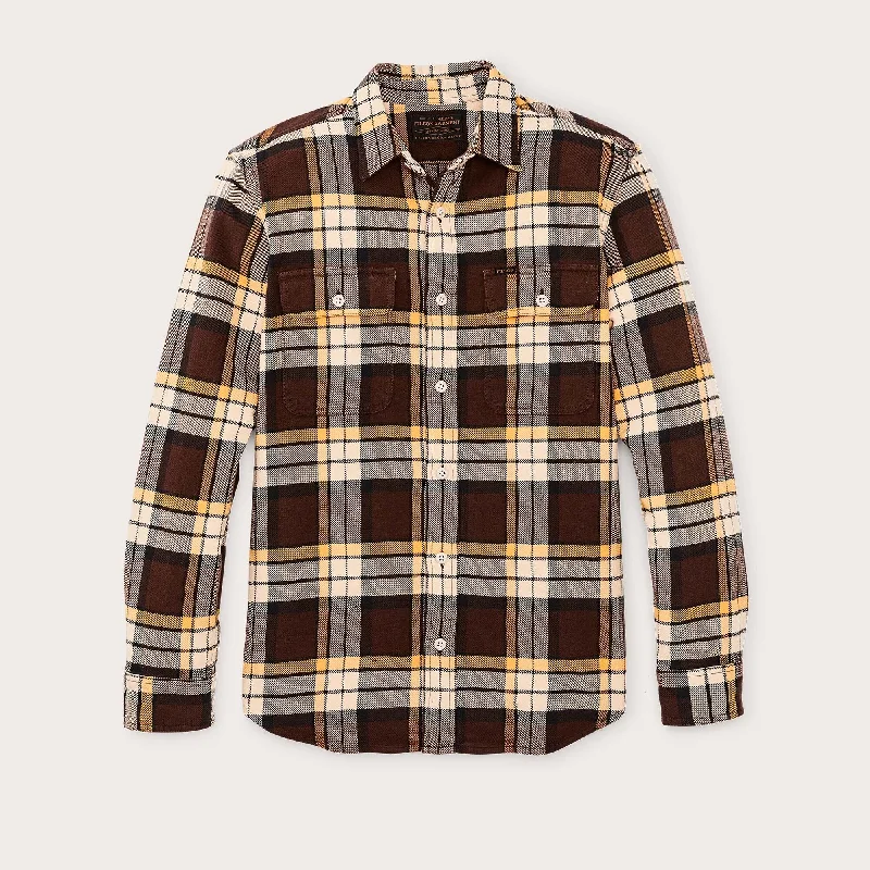 VINTAGE FLANNEL WORK SHIRT