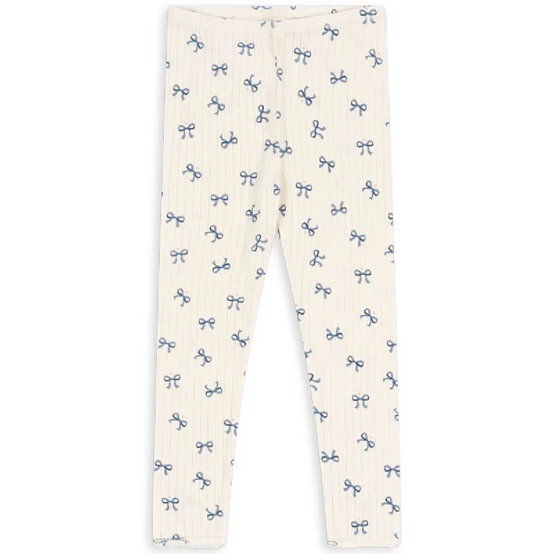 Minnie Legging Pants in Bow Bleu by Konges Sløjd