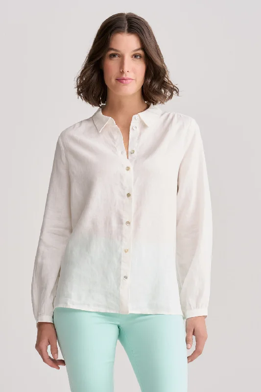 French Linen Shirt - Chalk