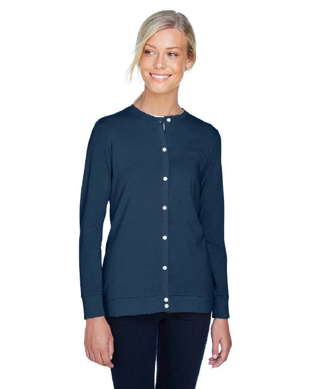 Devon & Jones Ladies' Perfect Fit™ Ribbon Cardigan