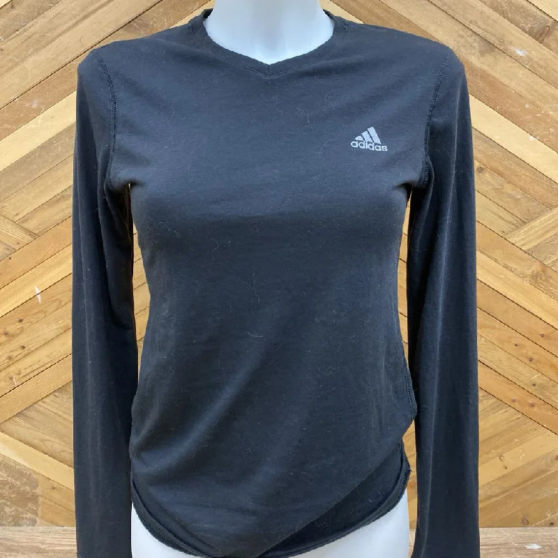 Adidas - Longsleeve T-shirt : Black-women-SM