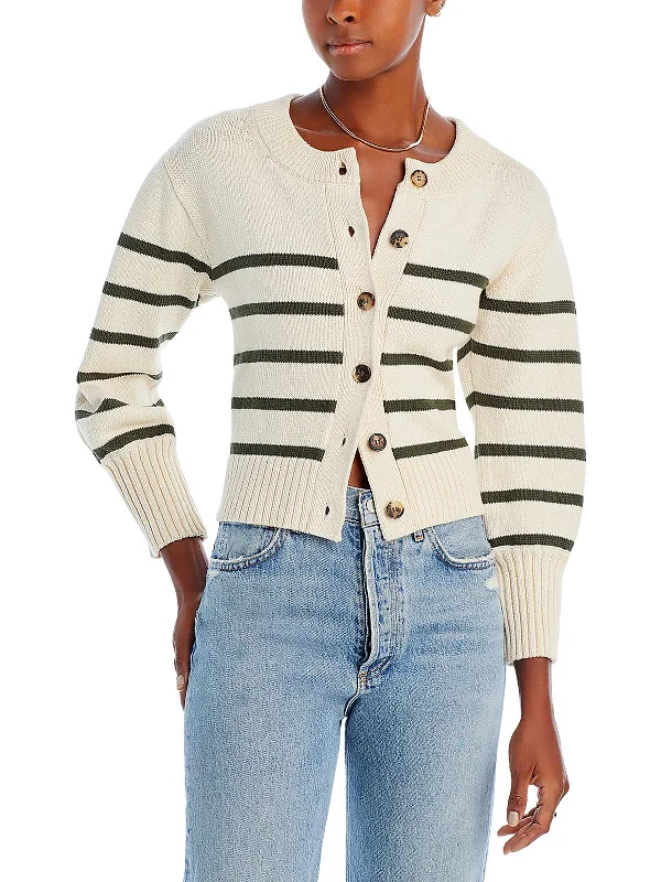 Kylin Cardigan Womens Ribbed Cardigan Button-Up